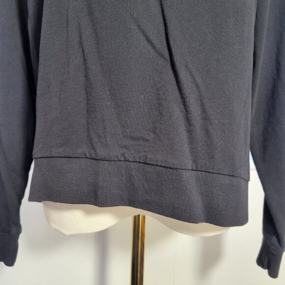 Divided by H&M Medium Black Orange Winking Pumpkin Longsleeve Sweatshirt - Picture 3 of 9